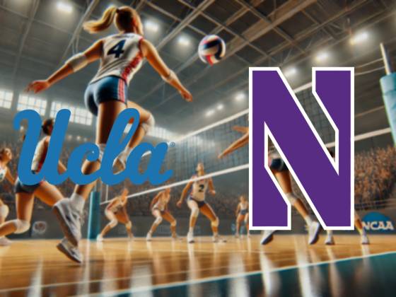 UCLA Bruins at Northwestern Wildcats Women's Volleyball